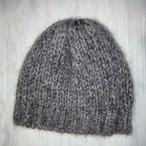 Gray beanie